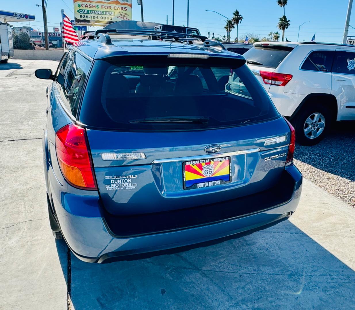 2007 Blue Subaru Outback (4S4BP61C477) , located at 2190 Hwy 95, Bullhead City, AZ, 86442, (928) 704-0060, 0.000000, 0.000000 - 2007 Subaru Outback. 2.5 new transmission with warranty. IN house financing available. runs and drives great . super clean. always garaged. - Photo#4